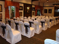 Wedding Chair Cover Organza Sash